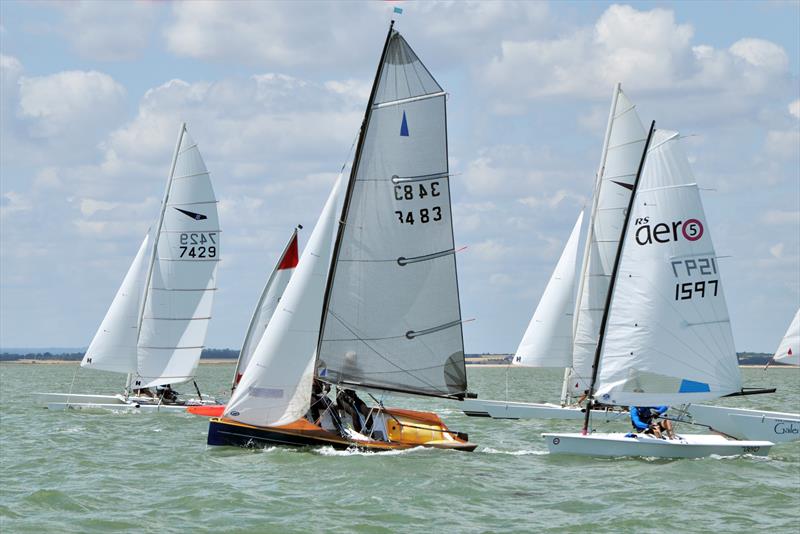 Whitstable Week 2019 photo copyright Nick Champion / www.championmarinephotography.co.uk taken at Whitstable Yacht Club and featuring the Merlin Rocket class