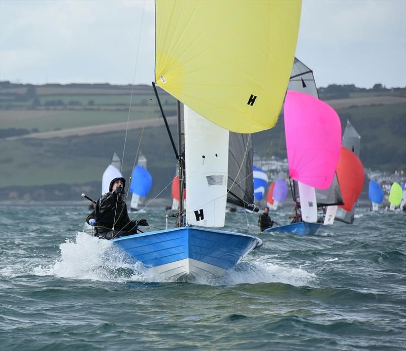 Aspire Merlin Rocket Nationals at Looe day 2 photo copyright Neil Richardson taken at Looe Sailing Club and featuring the Merlin Rocket class