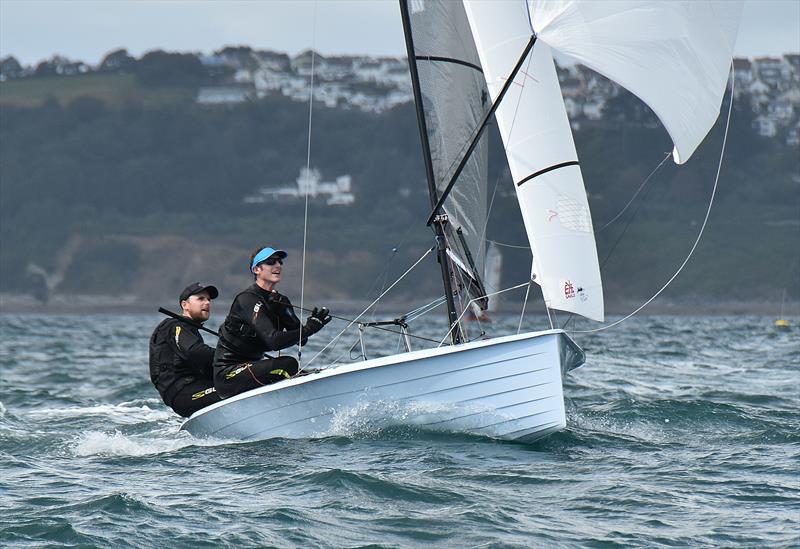 Aspire Merlin Rocket Nationals at Looe day 2 photo copyright Neil Richardson taken at Looe Sailing Club and featuring the Merlin Rocket class