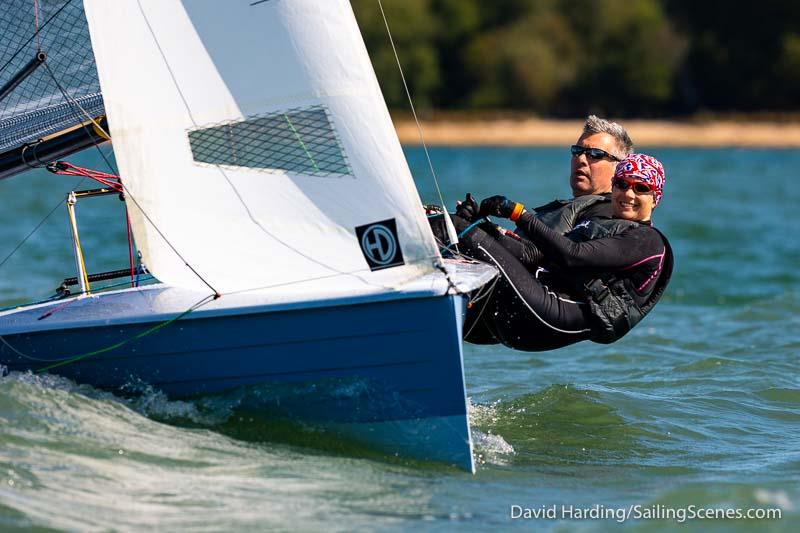 Bournemouth Digital Poole Week 2019 day 5 photo copyright David Harding / www.sailingscenes.com taken at Parkstone Yacht Club and featuring the Merlin Rocket class