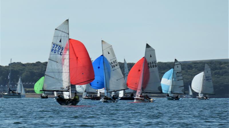 Craftinsure Merlin Rocket Silver Tiller at Lymington - photo © Richard Russell