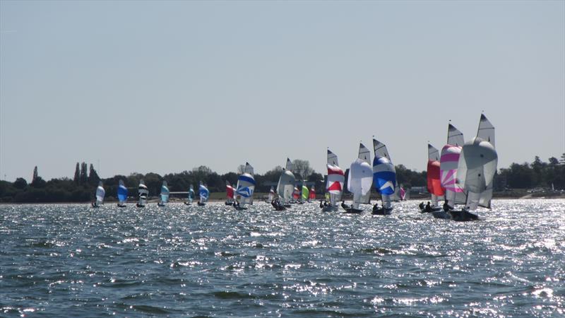 Nautilus Merlin Rocket Inlands at Grafham Water photo copyright Dave Philpott taken at Grafham Water Sailing Club and featuring the Merlin Rocket class