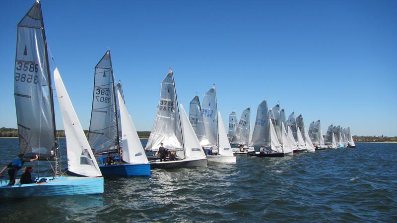 Nautilus Merlin Rocket Inlands at Grafham Water photo copyright Dave Philpott taken at Grafham Water Sailing Club and featuring the Merlin Rocket class