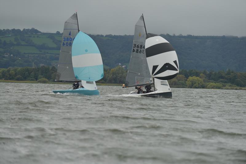 Merlin Rockets at Chew Valley Lake photo copyright Errol Edwards taken at Chew Valley Lake Sailing Club and featuring the Merlin Rocket class