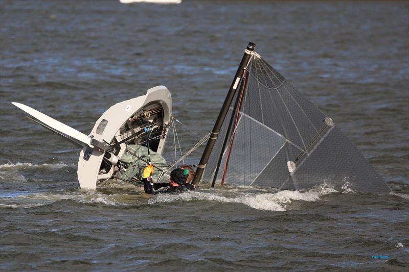 Gone... on Week 2 of the Alton Water 2020 Fox's Chandlery & Anglian Water Frostbite Series - photo © Tim Bees