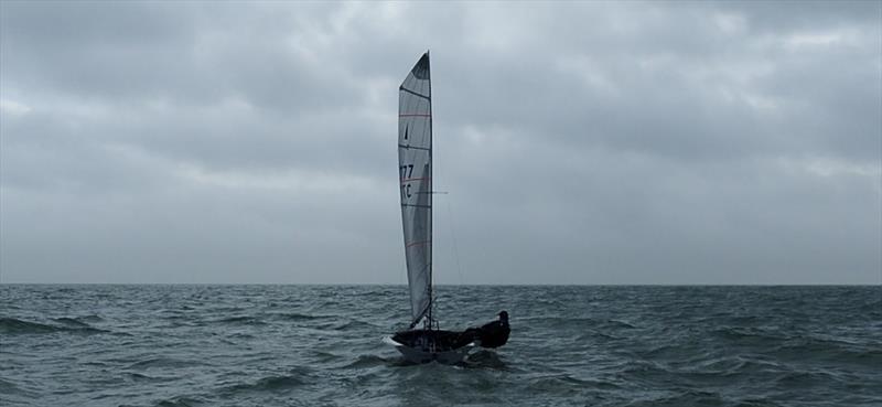 Itchenor Winter Warmer Series round 3 photo copyright George Yeoman taken at Itchenor Sailing Club and featuring the Merlin Rocket class