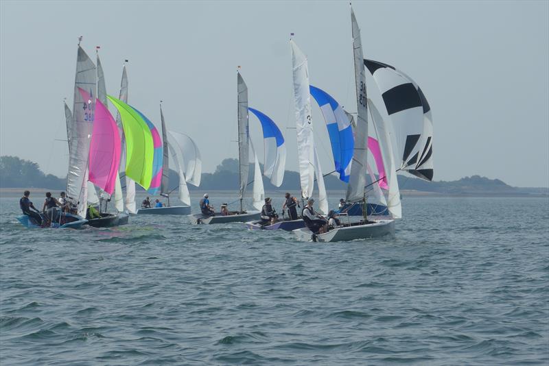 Merlin Rocket Itchenor Intergalactics photo copyright Mike Wigmore taken at Itchenor Sailing Club and featuring the Merlin Rocket class