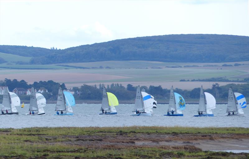Enjoying the conditions during the Lymington Merlin Rocket Open  - photo © Angus Aylward