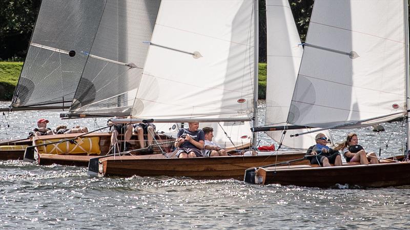 Upper Thames Merlin Rocket Open photo copyright Tony Ketley taken at Upper Thames Sailing Club and featuring the Merlin Rocket class