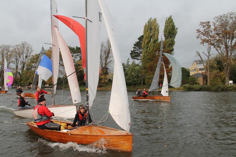 Hampton Merlin De May & Thames Series photo copyright HSC taken at Hampton Sailing Club and featuring the Merlin Rocket class