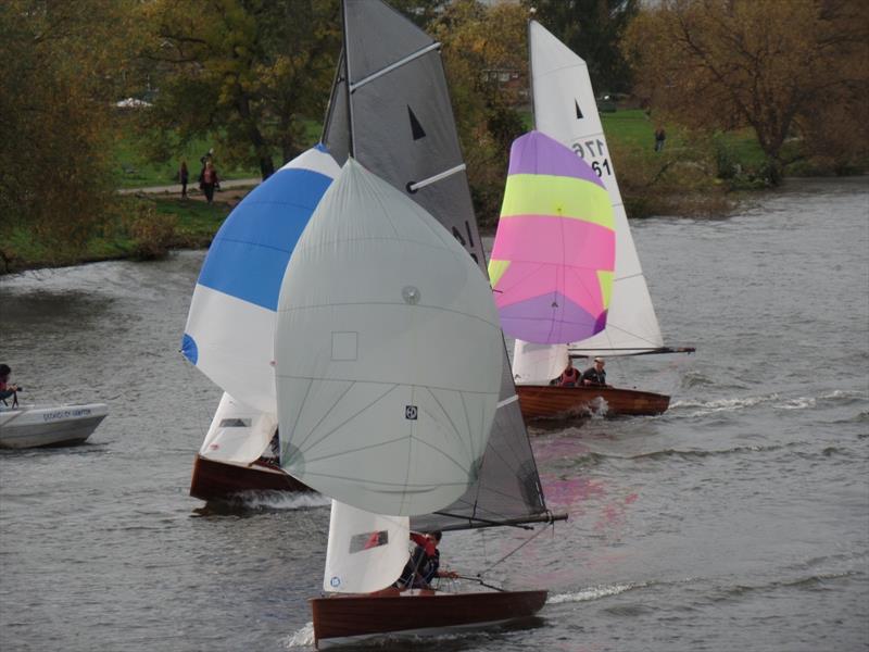 Hampton Merlin De May & Thames Series photo copyright HSC taken at Hampton Sailing Club and featuring the Merlin Rocket class