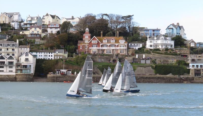 Salcombe Merlin Open photo copyright Helen Hilditch taken at Salcombe Yacht Club and featuring the Merlin Rocket class