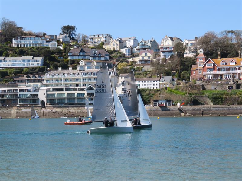 Salcombe Merlin Rocket Open photo copyright Helen Hilditch taken at Salcombe Yacht Club and featuring the Merlin Rocket class