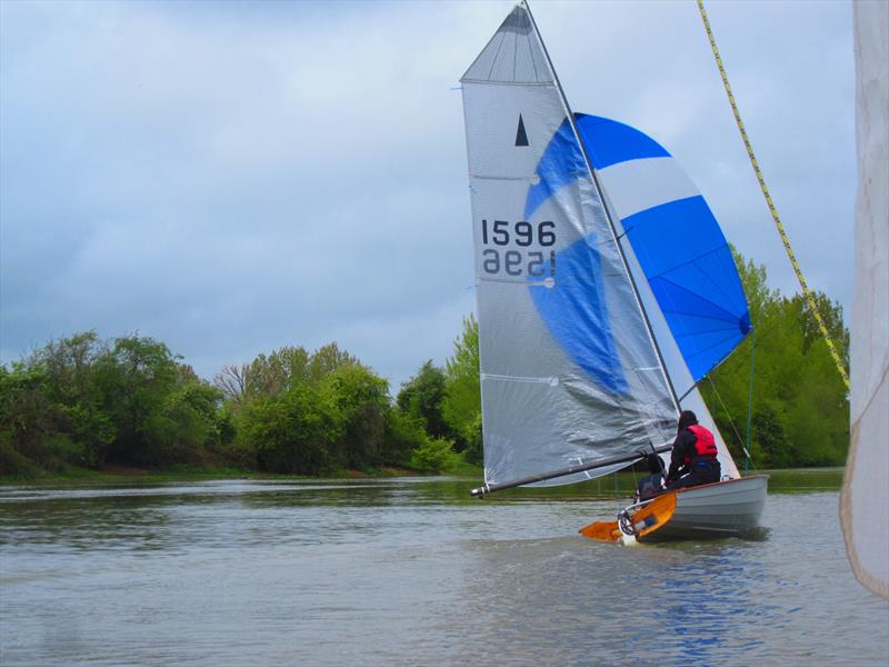 Merlin Rocket De May and Thames Series at Medley photo copyright Richard Burton taken at Medley Sailing Club and featuring the Merlin Rocket class