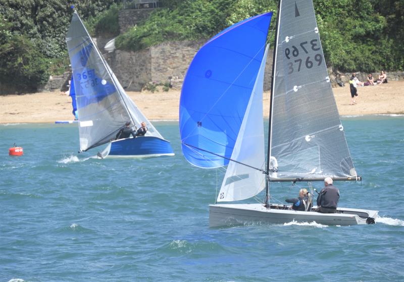 Salcombe Gin Merlin Week Day 1 photo copyright Margaret Mackley  taken at Salcombe Yacht Club and featuring the Merlin Rocket class