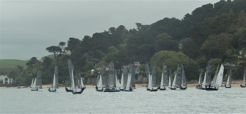 Salcombe Gin Merlin Week Day 1 photo copyright Malcolm Mackley  taken at Salcombe Yacht Club and featuring the Merlin Rocket class