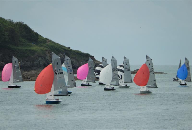 Salcombe Gin Merlin Week Day 2 photo copyright Malcolm Mackley  taken at Salcombe Yacht Club and featuring the Merlin Rocket class