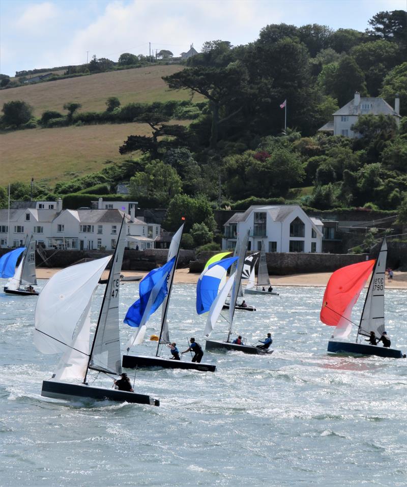 Salcombe Gin Merlin Week Day 3 photo copyright Malcolm Mackley  taken at Salcombe Yacht Club and featuring the Merlin Rocket class