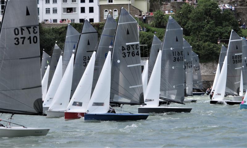 Salcombe Gin Merlin Week Day 3 photo copyright Malcolm Mackley  taken at Salcombe Yacht Club and featuring the Merlin Rocket class