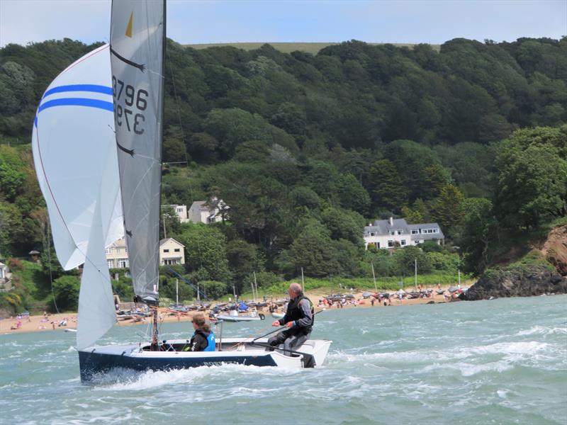 Salcombe Gin Merlin Week Day 3 photo copyright Malcolm Mackley  taken at Salcombe Yacht Club and featuring the Merlin Rocket class