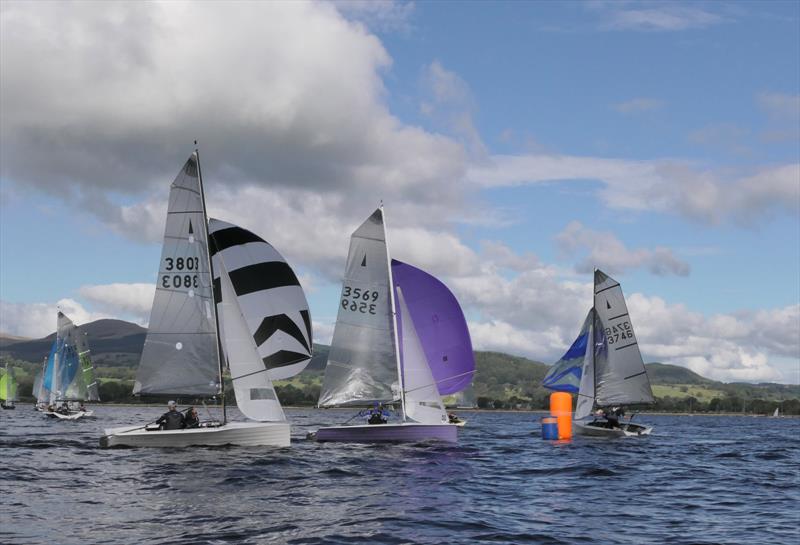 Merlin Rocket Inlands at Bala photo copyright John Hunter taken at Bala Sailing Club and featuring the Merlin Rocket class