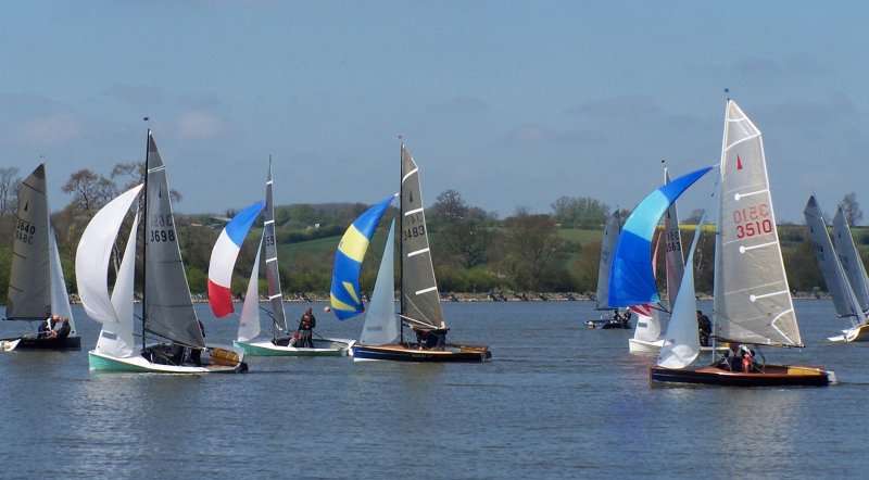 Merlin Rockets enjoy the hospitality at Banbury photo copyright Rod Bowes taken at Banbury Sailing Club and featuring the Merlin Rocket class