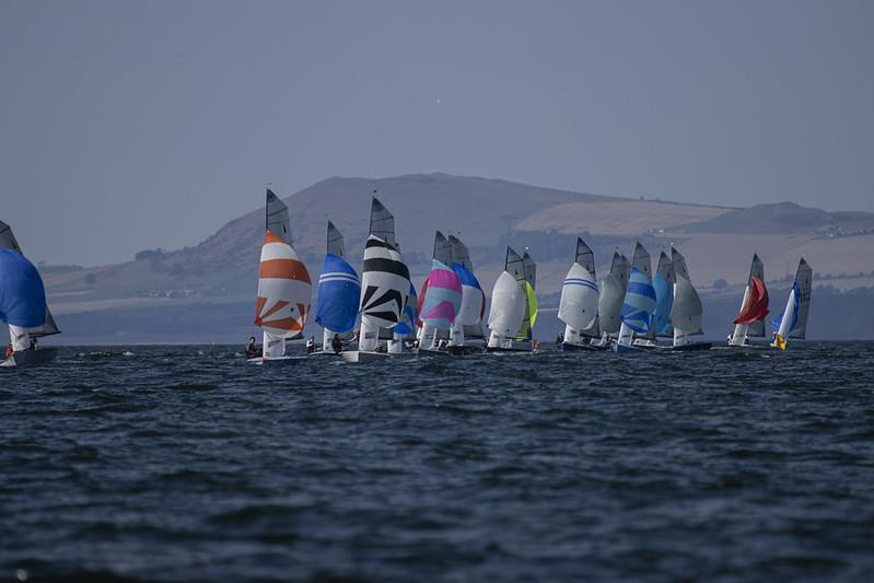 Aspire Merlin Rocket National Championships at East Lothian day 2 photo copyright ELYC taken at East Lothian Yacht Club and featuring the Merlin Rocket class