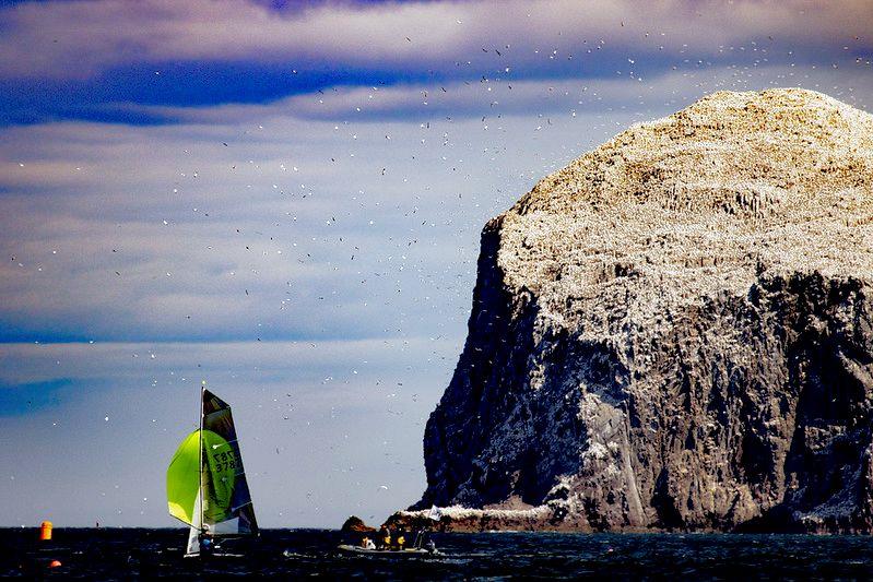 Aspire Merlin Rocket National Championships at East Lothian day 3 photo copyright Steve Fraser / ELYC taken at East Lothian Yacht Club and featuring the Merlin Rocket class