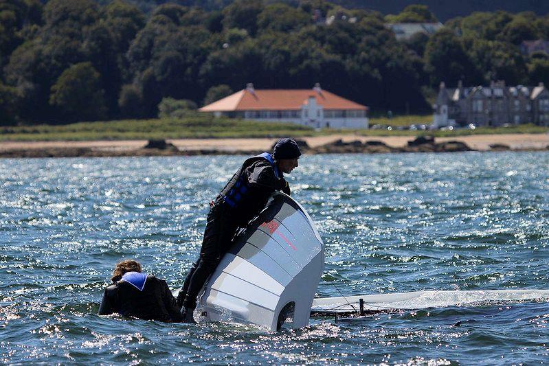 Aspire Merlin Rocket National Championships at East Lothian day 3 - photo © Steve Fraser / ELYC