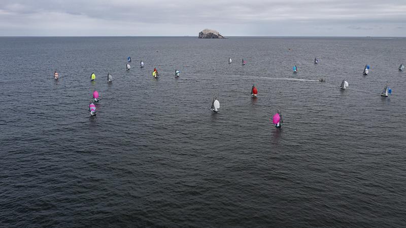 Aspire Merlin Rocket National Championships at East Lothian day 5 photo copyright Steve Fraser / ELYC taken at East Lothian Yacht Club and featuring the Merlin Rocket class