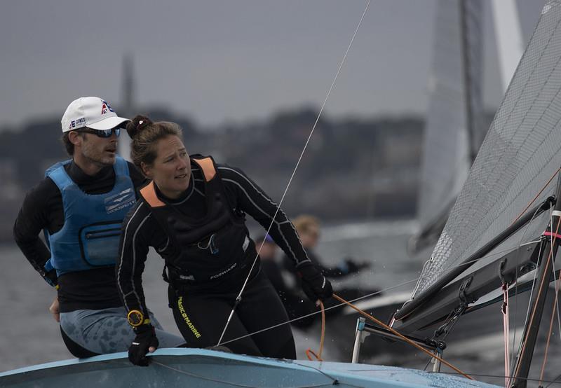 Aspire Merlin Rocket National Championships at East Lothian day 5 photo copyright Steve Fraser / ELYC taken at East Lothian Yacht Club and featuring the Merlin Rocket class