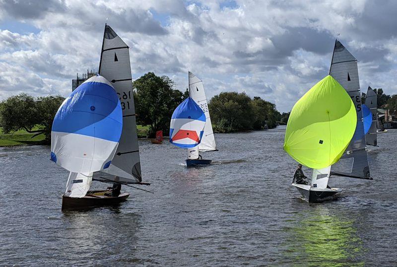 Merlin Rocket Craftinsure Silver Tiller and Thames Series at Hampton photo copyright Emily Bunner/Nicky Page/Deirdre Bell taken at Hampton Sailing Club and featuring the Merlin Rocket class