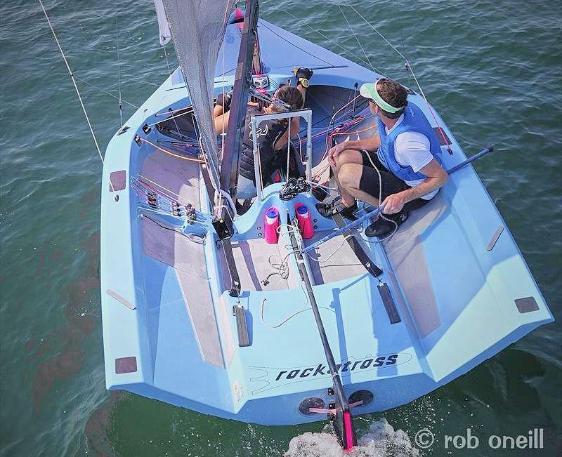 The latest boat to challenge the dominance of the Winder-built Merlin Rockets is the incredible 'Rockatross' photo copyright Rob O’Neill taken at Salcombe Yacht Club and featuring the Merlin Rocket class