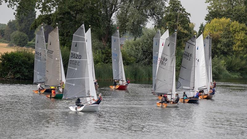 Bourne End Week 2021 photo copyright Tony Ketley taken at Upper Thames Sailing Club and featuring the Merlin Rocket class