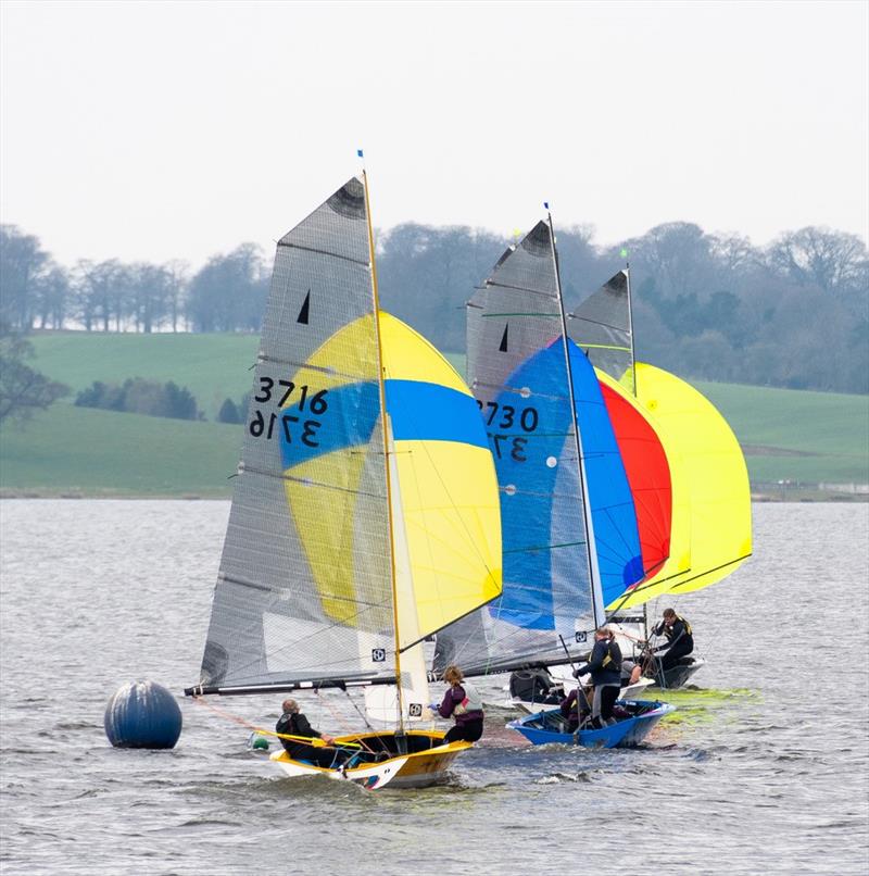 Craftinsure Merlin Rocket Silver Tiller at Blithfield photo copyright Iain Ferguson taken at Blithfield Sailing Club and featuring the Merlin Rocket class