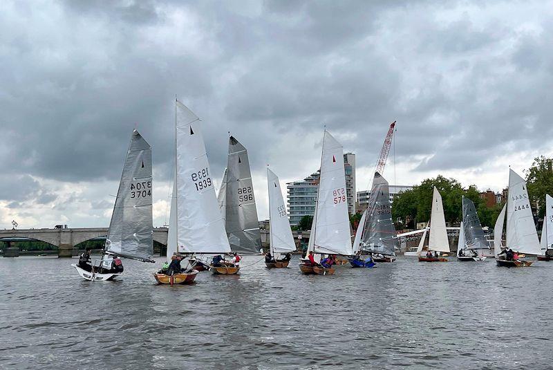 Craftinsure Thames, Vintage and Classic Merlin Rocket Downriver Race at Ranelagh photo copyright James Hayward taken at Ranelagh Sailing Club and featuring the Merlin Rocket class