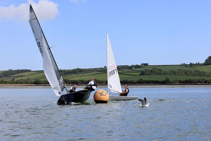 Salcombe YC Sailing Club Series race 6 photo copyright Lucy Burn taken at Salcombe Yacht Club and featuring the Merlin Rocket class