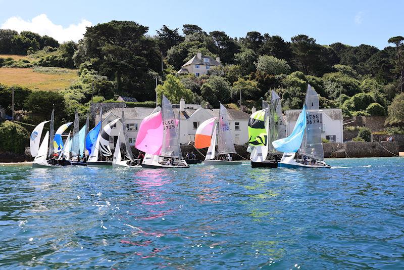 Salcombe Gin Merlin Rocket Week Day 1 photo copyright Lucy Burn taken at Salcombe Yacht Club and featuring the Merlin Rocket class