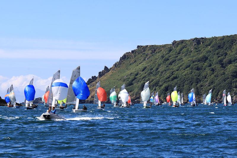 Salcombe Gin Merlin Rocket Week Day 1 - photo © Lucy Burn