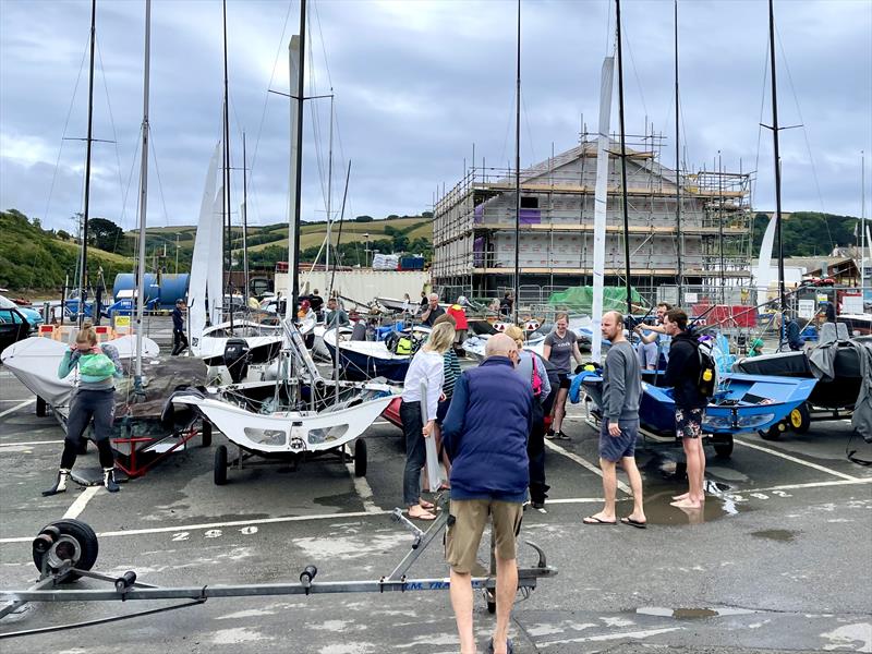 Salcombe Gin Merlin Rocket Week Day 1 photo copyright Lucy Burn taken at Salcombe Yacht Club and featuring the Merlin Rocket class