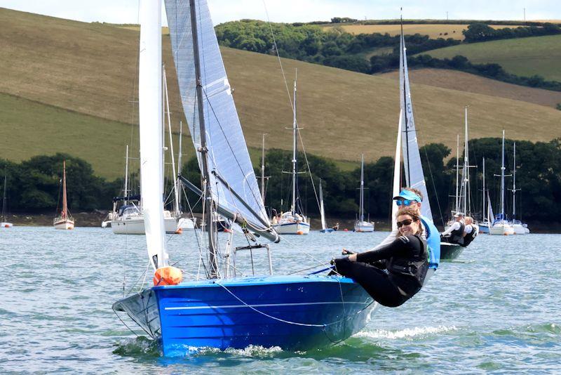 Salcombe Gin Merlin Rocket Week Day 3 photo copyright Lucy Burn taken at Salcombe Yacht Club and featuring the Merlin Rocket class