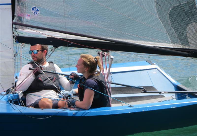 Salcombe Gin Merlin Rocket Week Day 5 Afternoon Race photo copyright Malcolm Mackley taken at Salcombe Yacht Club and featuring the Merlin Rocket class