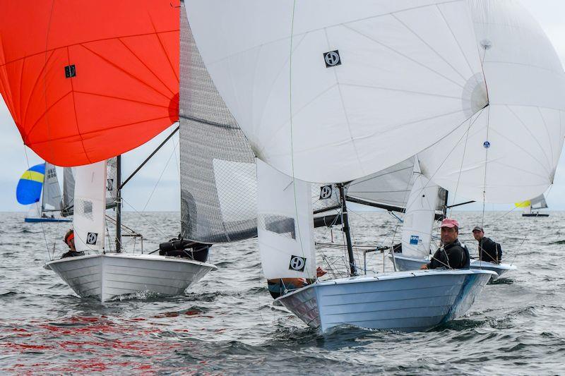 Aspire Merlin Rocket National Championships at Mount's Bay - Day 2 photo copyright Lee Whitehead / www.photolounge.co.uk taken at Mount's Bay Sailing Club, England and featuring the Merlin Rocket class