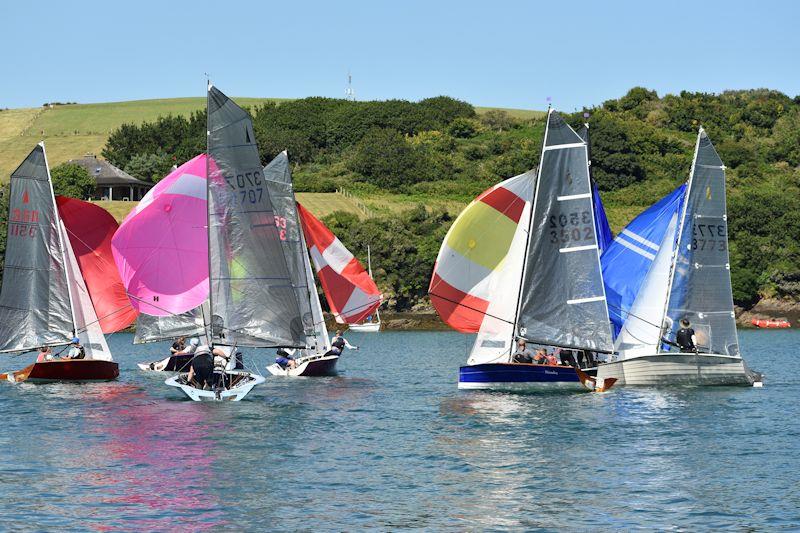 One reason that Salcombe is so special has to be that there is so much more to the week than just superfit elite fighting it out at the front photo copyright David Henshall taken at Salcombe Yacht Club and featuring the Merlin Rocket class