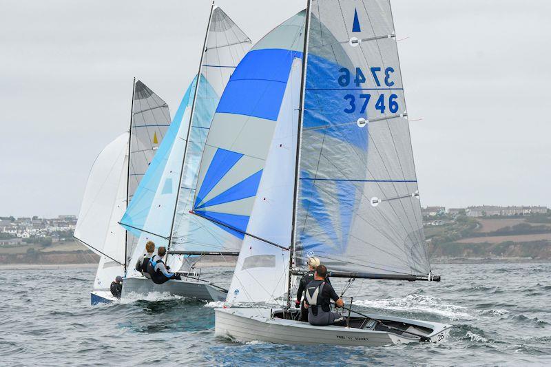 Aspire Merlin Rocket National Championships at Mount's Bay - Day 3 photo copyright Lee Whitehead / www.photolounge.co.uk taken at Mount's Bay Sailing Club, England and featuring the Merlin Rocket class