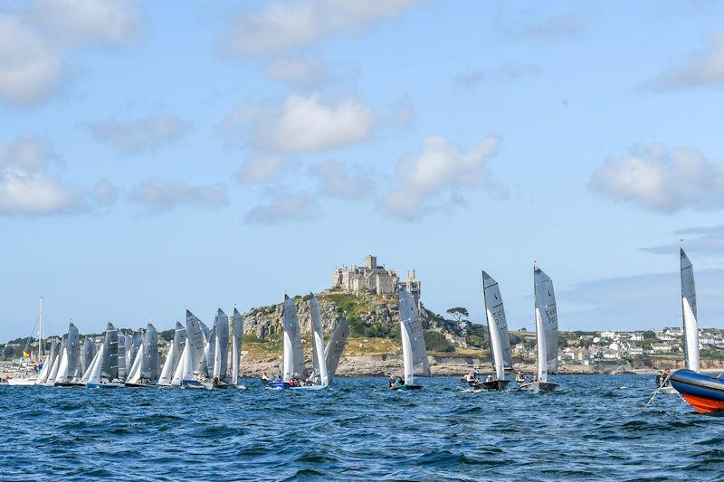 Aspire Merlin Rocket National Championships at Mount's Bay - Day 5 photo copyright Lee Whitehead / www.photolounge.co.uk taken at Mount's Bay Sailing Club, England and featuring the Merlin Rocket class