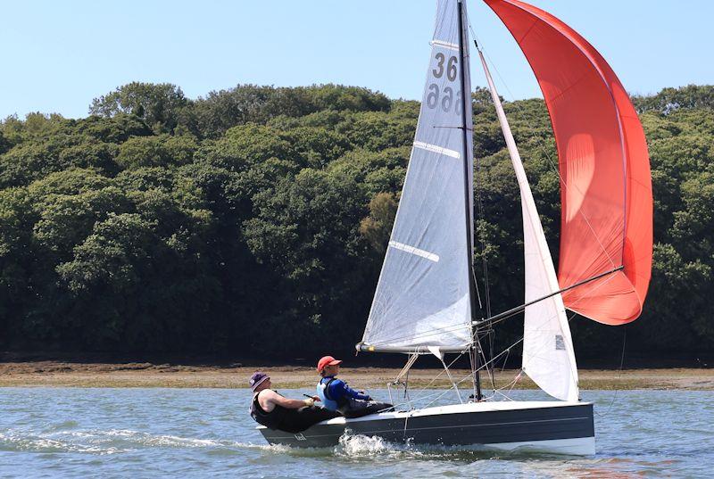 Salcombe Gin Yacht Club Regatta photo copyright Lucy Burn taken at Salcombe Yacht Club and featuring the Merlin Rocket class