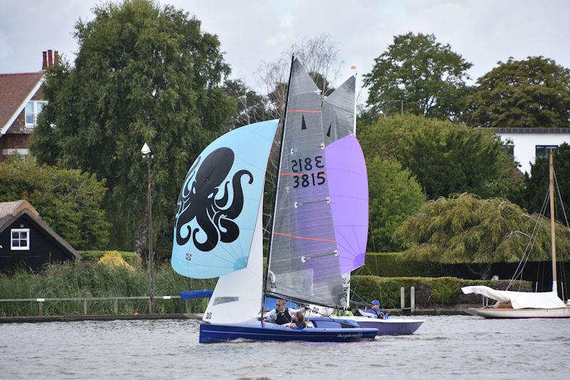 Merlin Rocket Craftinsure Silver Tiller at Waveney & Oulton Broad photo copyright Trish Barnes taken at Waveney & Oulton Broad Yacht Club and featuring the Merlin Rocket class