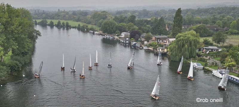 Merlin Rocket De May Series and Thames Series at Upper Thames photo copyright Rob O'Neill taken at Upper Thames Sailing Club and featuring the Merlin Rocket class