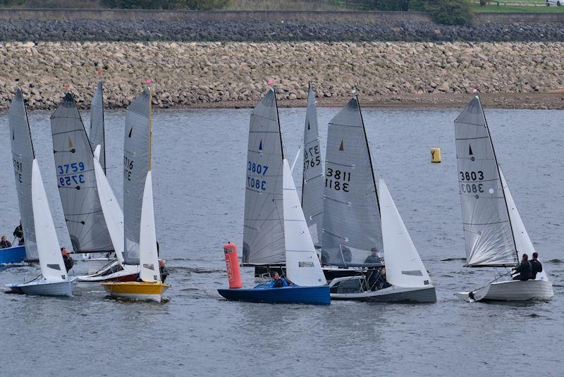 Merlin Rocket Inland Championship at Burton photo copyright Pat Blake taken at Burton Sailing Club and featuring the Merlin Rocket class